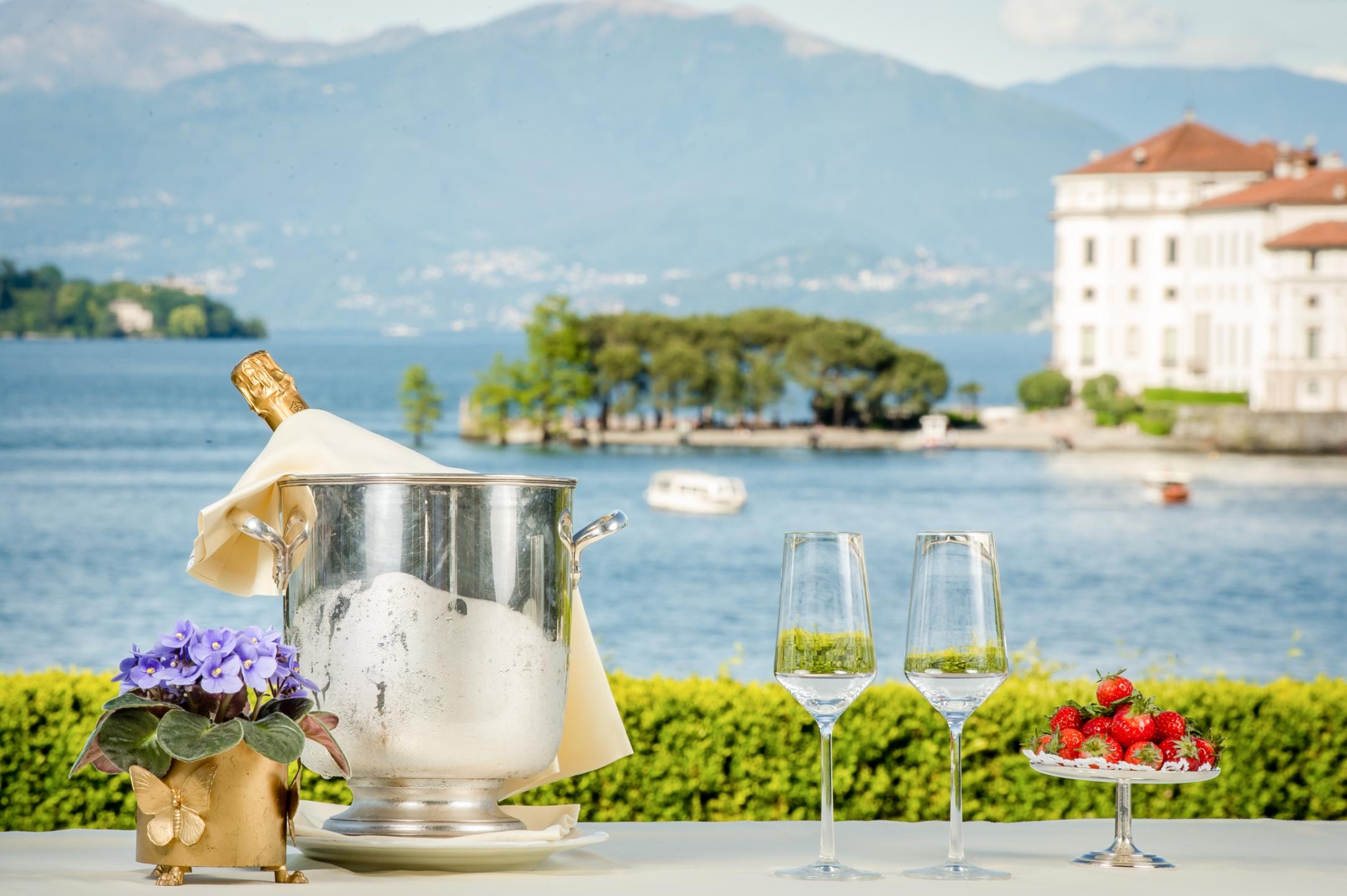 Hotel Villa E Palazzo Aminta Стреза Екстер'єр фото