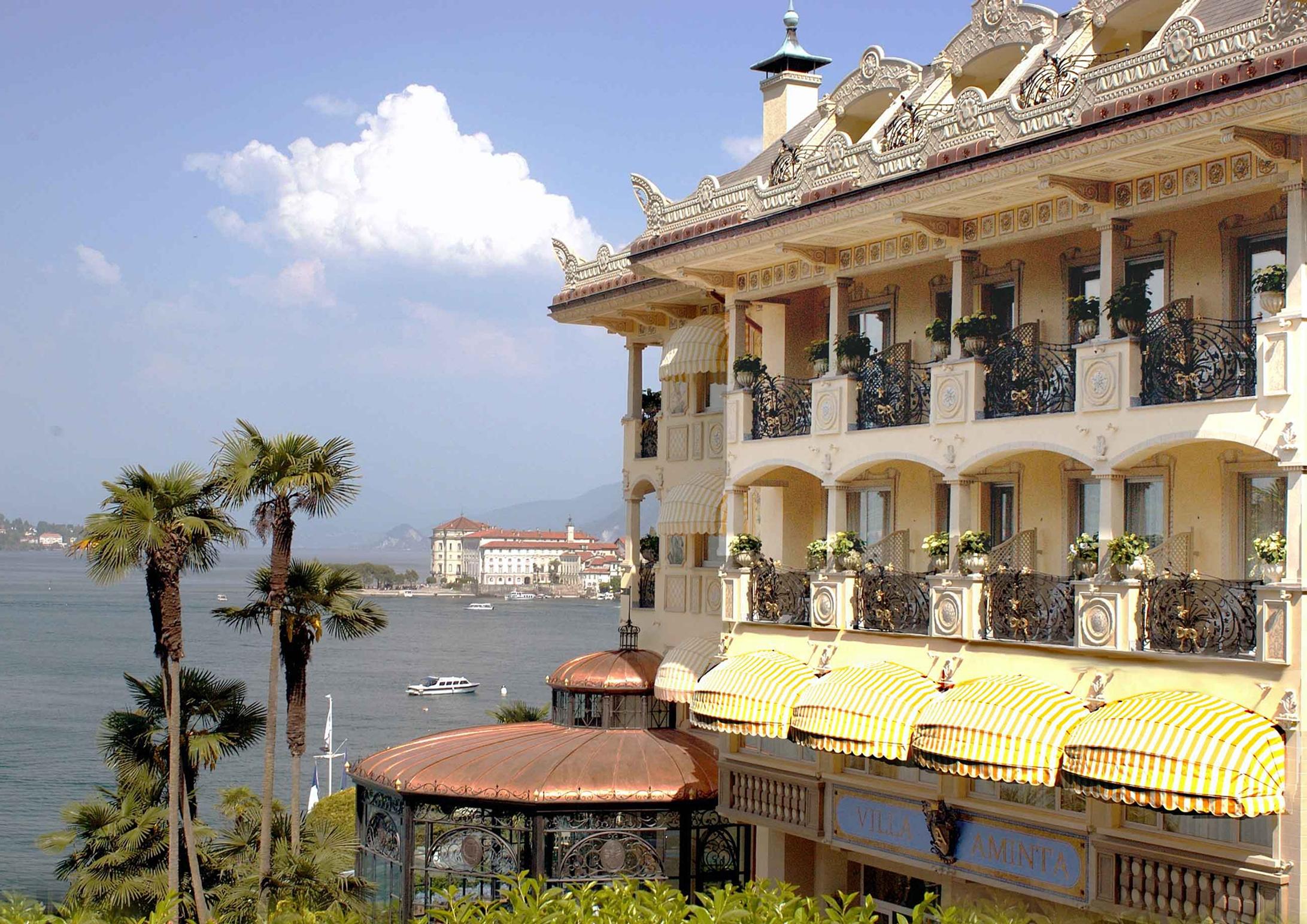 Hotel Villa E Palazzo Aminta Стреза Екстер'єр фото