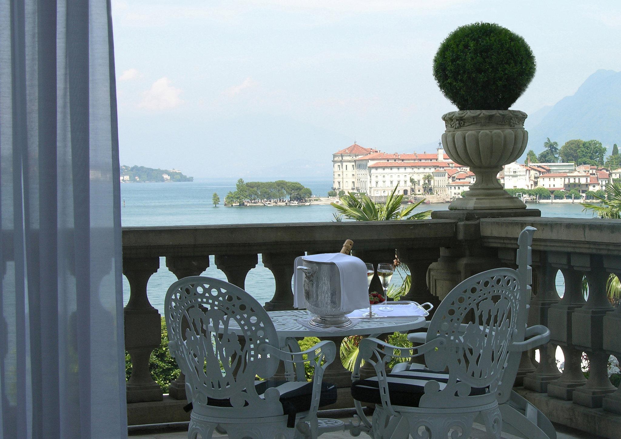 Hotel Villa E Palazzo Aminta Стреза Ресторан фото