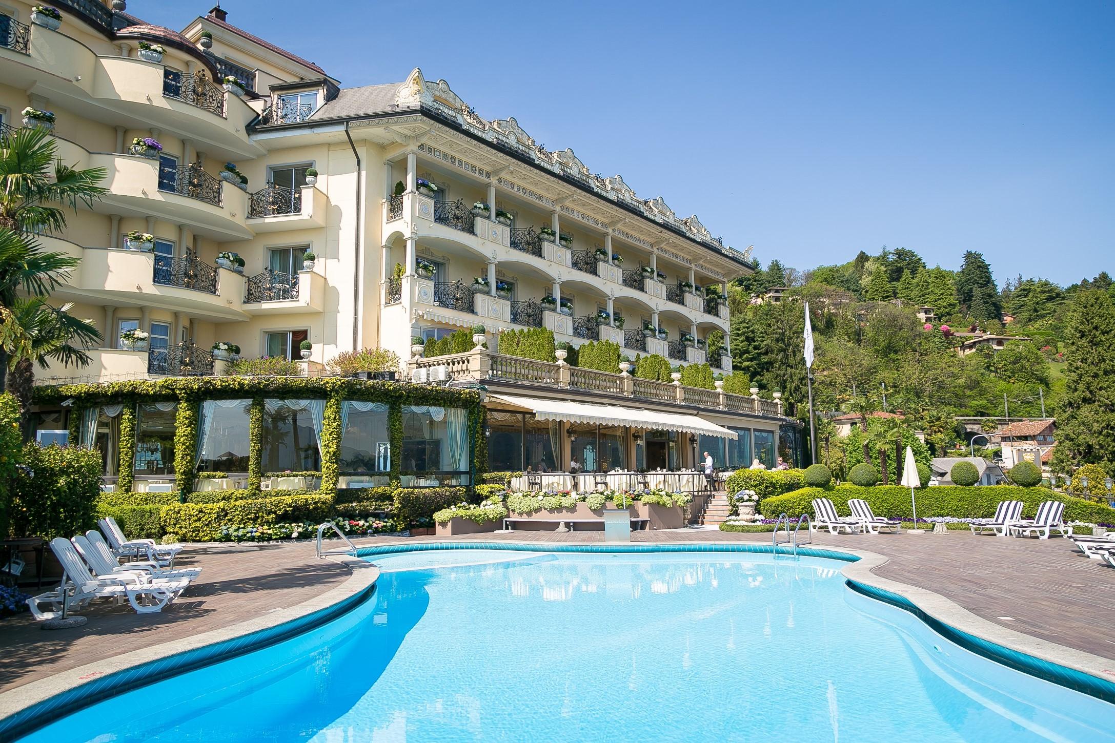 Hotel Villa E Palazzo Aminta Стреза Екстер'єр фото