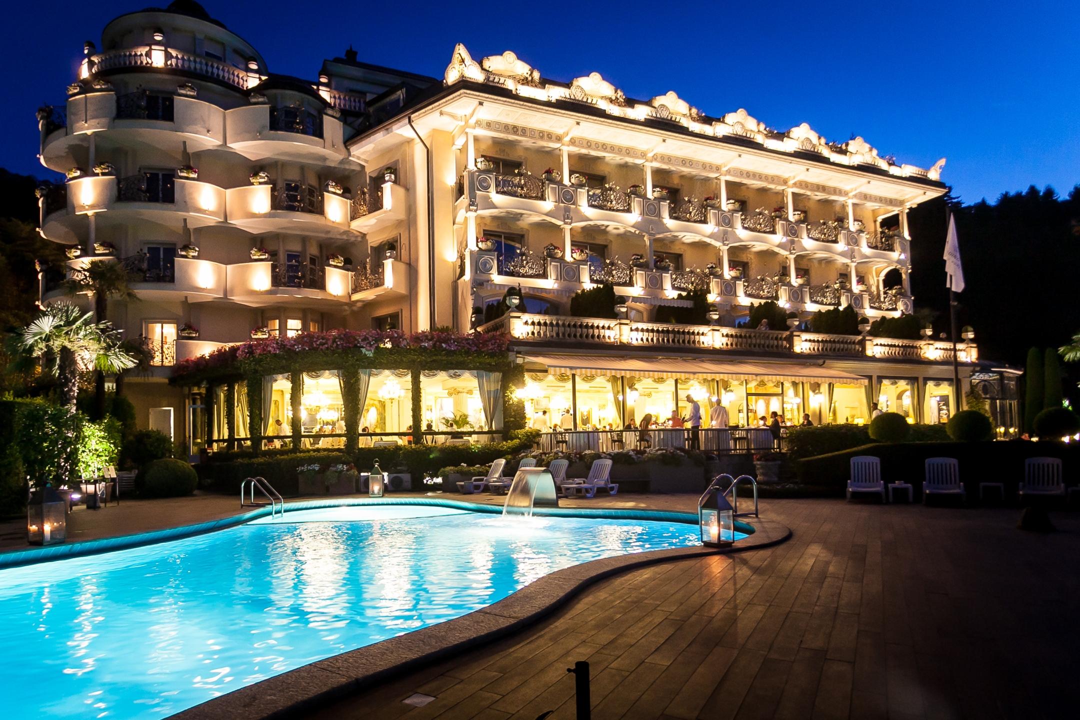 Hotel Villa E Palazzo Aminta Стреза Екстер'єр фото