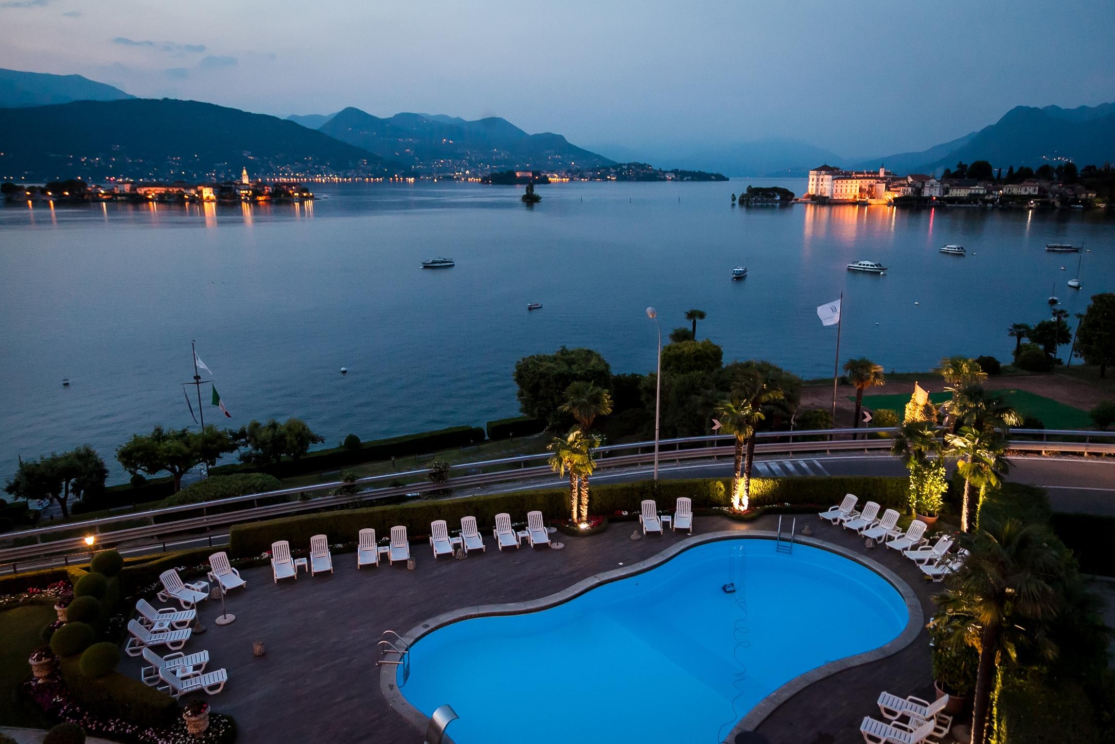 Hotel Villa E Palazzo Aminta Стреза Екстер'єр фото