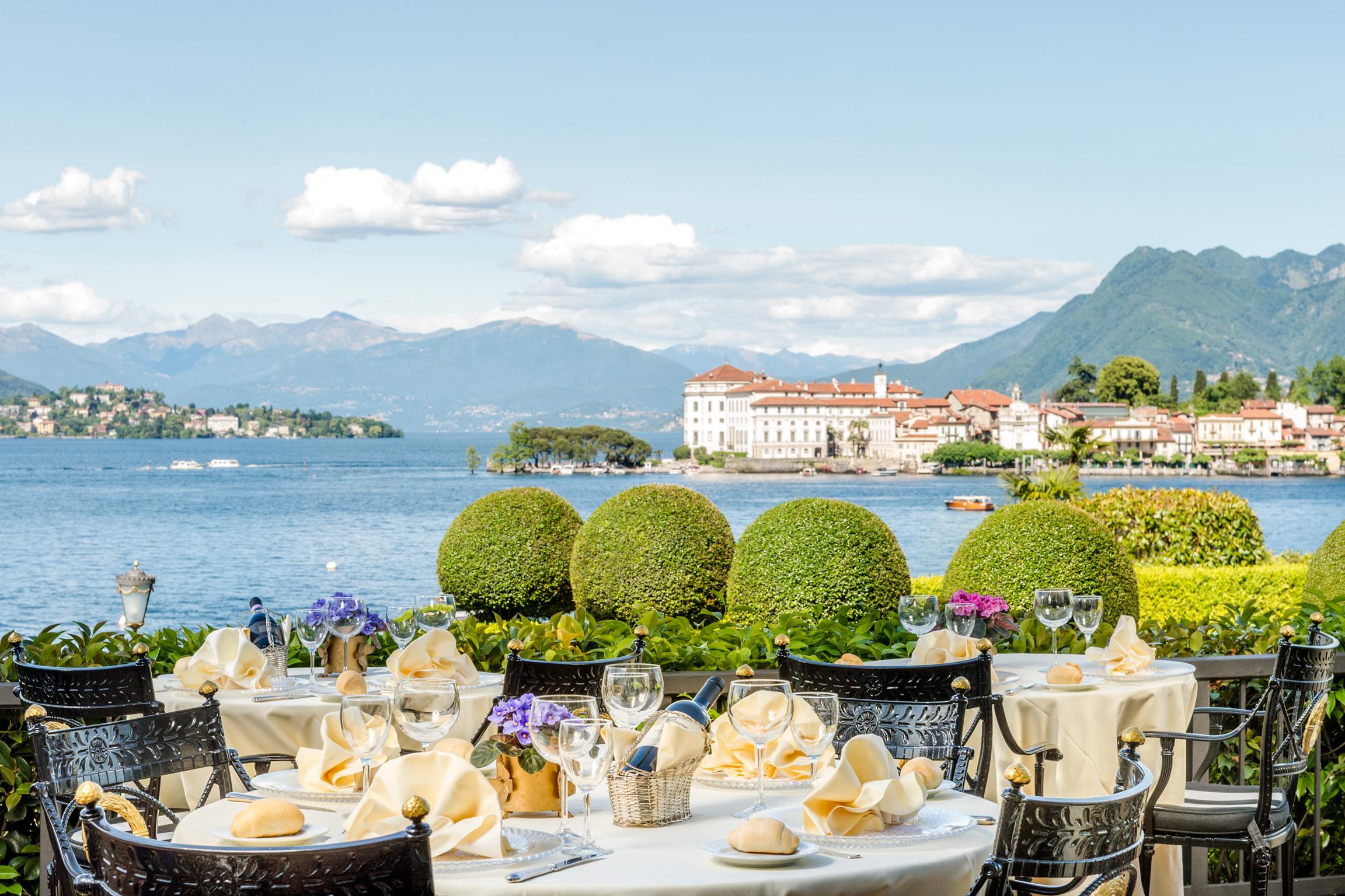 Hotel Villa E Palazzo Aminta Стреза Екстер'єр фото