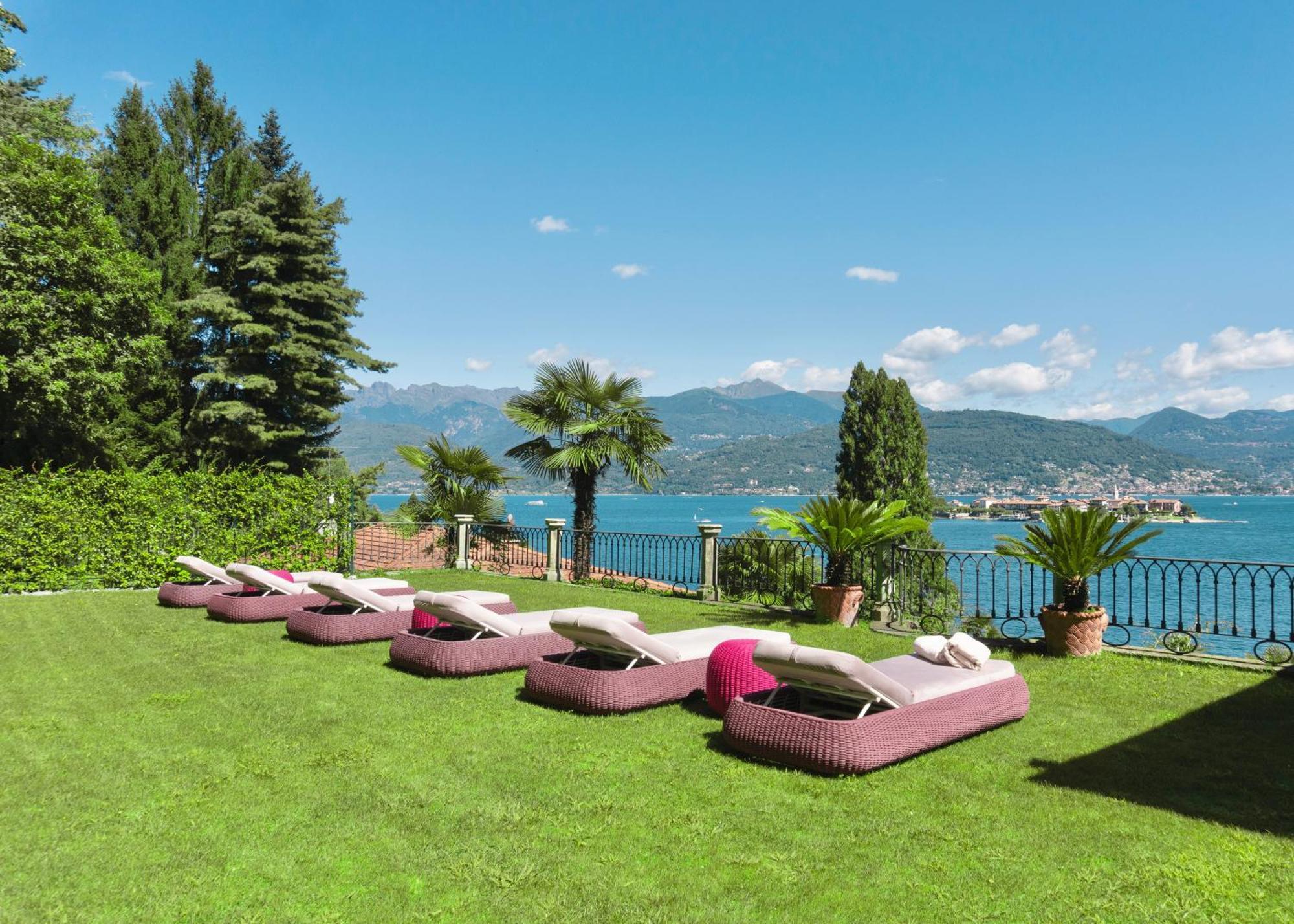 Hotel Villa E Palazzo Aminta Стреза Екстер'єр фото