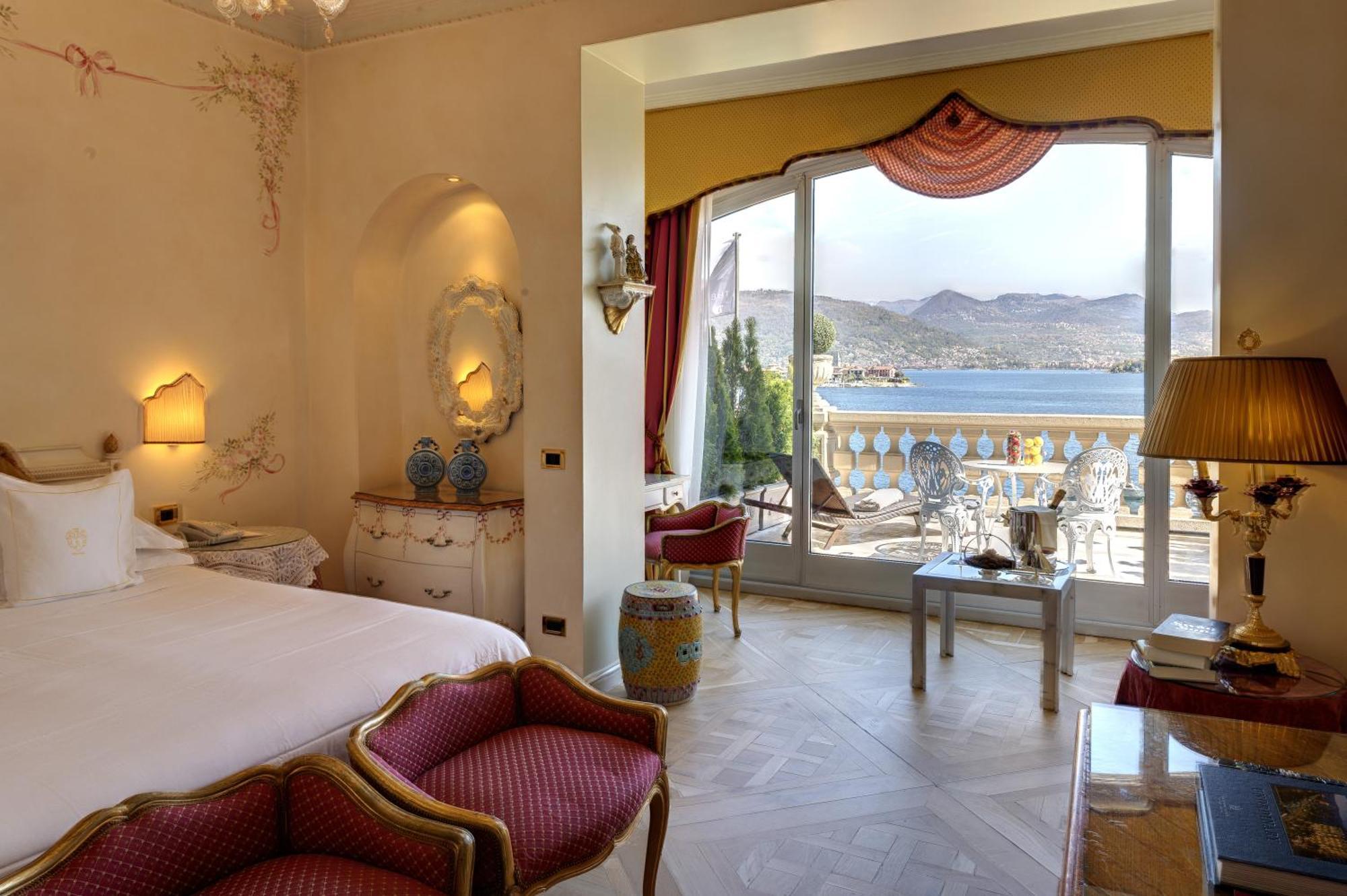 Hotel Villa E Palazzo Aminta Стреза Екстер'єр фото